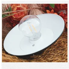 IPRee Portable Solar Retro Camp Lantern Type-Rechargeable Hanging Light Dimmable Outdoor Garden Decoration Lamp for Camping Hiking Travel