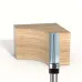 1/2 Inch 12mm Shank 3 Flutes Straight Cut Router Bit with Bearing Straight Grooving Bit Pattern Flush Trim Bit Woodworking Milling Cutter Tool