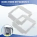 6pcs Window Cleaning Robot Mop Cloth Cleaning Cloth Towel Dusting Cloth for LIECTROUX YW910
