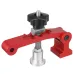 Fonson Tools 2-in-1 Woodworking T-Track 20mm Bench Dog Hold Down Clamps Workbench Hole Clamps for T Track and MFT Table