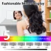 AGSIVO LED RGB Digital Projection Alarm Clock with 180 Rotatable Projector / 11 Colors / Mirror Surface / Snooze / 6-Level Brightness Dimmer / Clear LED Display / USB Charger For Bedroom Living Room
