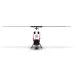 YXZNRC F280 2.4G 6CH 6-Axis Gyro 3D6G Dual Brushless Direct Drive Motor Flybarless RC Helicopter