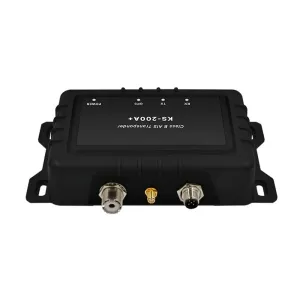 KS-200A AIS Transponder Class B+ 5W Transmission Power SOTDMA Technology GlobalSatellite Tracking NMEA2000 WiFi Connectivity Boat Navigation System