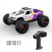 UDIRC 1611 RTR 1/16 2.4G 4WD 30km/h RC Car LED Light High Speed Off-Road Truck Full Proportional Vehicles Models Oil Filled Shocks Toys