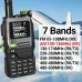 BAOFENG UV-K61 PRO All-Band Two-Way Radio 640 Channels Voice-Activated NOAA Weather Stations Type-C Recharge for Outdoor Hiking and Emergency Communication EU Plug