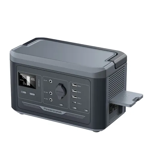 UDirect Poweronetek PSK300 300W Portable Power Station 283Wh Li-ion NMEmergency Solar Generator Energy Storage Battery System Solar Generator System For RV,Camping Outdoor Backup Battery