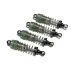 4PCS Upgraded Oil Filled Shocks Absorber Damper for Wrangler MNRC MN128 1/12 RC Cars Vehicles Models Spare Parts