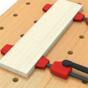 2pcs Bench Dog Clamps for 20mm Dog Holes Quick Release Workbench Clamps With 70KG Clamping Force