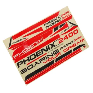 VolantexRC 759-3 Phoenix 2400 RC Airplane Spart Part Decals