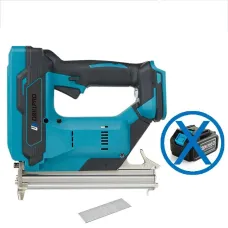 Drillpro Brushless F30 18V Electric Nail Gun Compatible with Mak Battery High Power Cordless Design Ideal for Wood Inlaying and Furniture Manufacturing 100 Nails Included