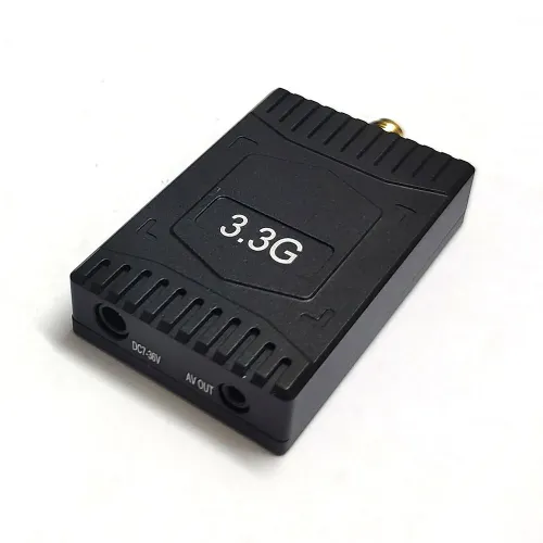 3.3GHz Long Range FPV VRX System High Sensitivity FPV Receiver Low Latency Drone Receiver Module For FPV RC Racing Drones