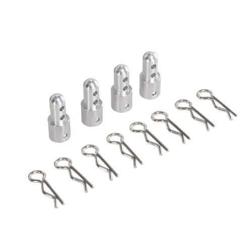 Upgraded Aluminum Alloy Metal Body Heightening Pillar for MJX 1/14 14210 14301 14303 RC Car Vehicles Model Parts