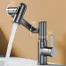 Multi-function Basin Faucet with LED Digital Display 360 Rotation Stream Sprayer Hot Cold Water Sink Mixer Wash Tap For Bathroom