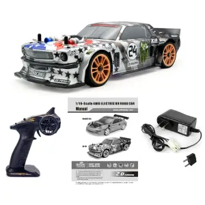 ZD Racing EX16 03 RTR 1/16 2.4G 4WD 30km/h Fast Brushed RC Car Tourning Vehicles On Road Drift Models