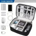 Electronic Storage Bag Data Cable Travel Charging Treasure Headphone Organizer Cosmetics Compartment Storage Digital Handbags
