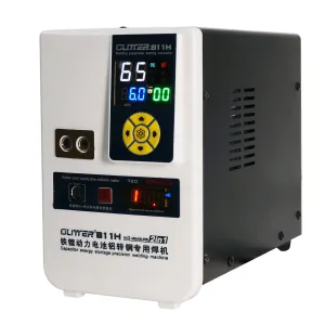GLITTER 811H Industrial Energy Storage Spot Welder with Real-Time Monitoring High Pulse Power 42KW/36KW Resistance Measurement Function High Ampere Welding Pens Intelligent Design for Battery Protection