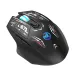 HXSJ T38 Dual-Mode Wireless Gaming Mouse RGB Lighting Silent Click 6 Buttons Adjustable DPI PAW3065 Sensor Type-C Rechargeable Mice for PC Laptop Computer