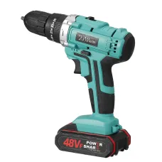 KiWarm 1200mAh 48VF Brushless Cordless Impact Drill Electric Impact Drill with Battery