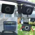 Solar Power Car Cooling Fan Radiator Car Window Auto Air Vent Cool Fan Cooler Solar Panel Energy Saving Ventilation System Radiator