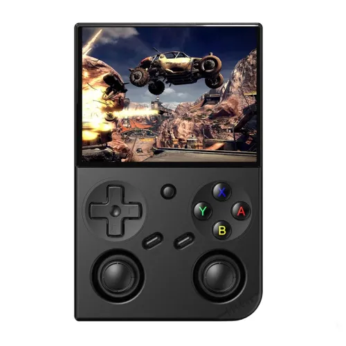 64G+128GANBERNIC RG35XX Pro Handheld Game Console Built-in 11000+ Games 3.5-inch IPS Screen Linux System Quad-core Support WiFi6&BT4.2 3200mAh Battery Dual Joysticks Vibration Motors HiFi-Speakers Video Game Player Console