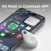Hagibis bluetooth Tracker Keys Finder for iOS Find My Item Locator GPS Tracker for iOS Phone Keys Wallet Suitcase Luggage Bags
