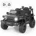 FUNTOK R05A 12V 7AH Kids Ride on Truck Car 5km/h Max Speed Safety Rechargeable Powered Electric Car for 3-8 Years Old Kids with Remote Control Bluetooth MP3 Player