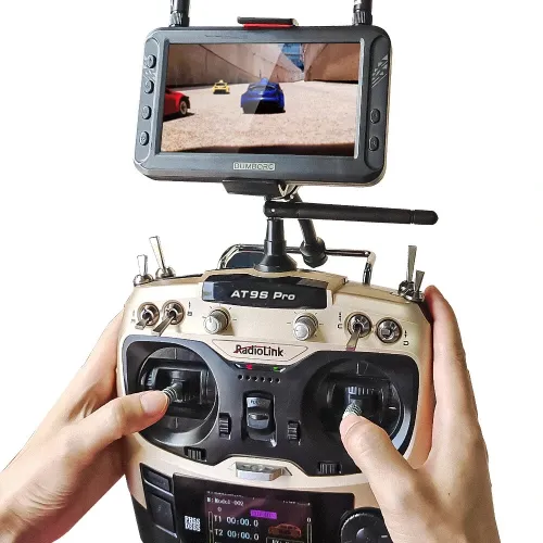 Transmitter Display Monitor Holder Mount Phone Bracket for Radiolink T8FB AT9S/AT9S PRO AT10II Radio Transmitter