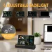 VA Color Screen Indoor And Outdoor Wireless Thermometer And Hygrometer Large Screen Perpetual Calendar Weather Forecast Weather Station Radio Clock