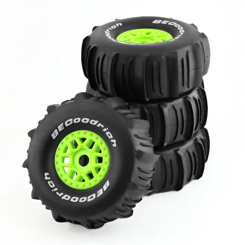 4PCS 1/7/8 Short Course Truck Tires Off-road Wheels Tyres 17mm Hex for RC UDR 85086-4 ARRMA Mojave YK4072 DF7 RC Car Parts