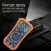 NJTY S18A Digital Multimeter High Precision Flashlight Backlit Display Non Contact Voltage Inspection Battery Powered Multimeter