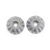2PCS Wltoys 124016 124017 124018 124019 12429 1/12 RC Car Spare Zinc Alloy 12T Drive Gear 1154 Vehicles Model Parts