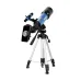 UDirect AOMEKI120X 70mm Refractor Astronomical Telescope with High Tripod for Kids Adults Astronomy Beginners AO2017