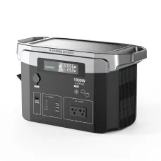 [USA  Direct]PYS-PEK 1800W 1536Wh Portable Power Station LCD Diplay Emergency Backup Power Supply with 1800W AC Output / 2*DC 12V/10A / USB 5V/2.4A / 18W QC3.0 / PD100W USB-C / CigaretteDC Output for Home Emergency Outdoor Camping Laptops Phones Drones