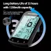 ROCKBROM1 GPBicycle Computer 5.0 ANBluetooth Waterproof Wireless Bike Speedometer Bicycle Odometer Stopwatch Bike Accessories for MTB Road Cycle/City Bike