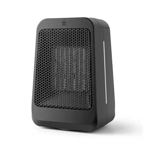 1200W PTC Dual-Purpose Mini Home Heater with Remote Control Intelligent Timing Electric Heater for Bedside Tables Office Desks Floors