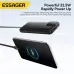 ESSAGER ES-D023 22.5W 37/74Wh 10000/20000mAh Digital Display Power Bank with 2 Integrated Cables External Battery Power Supply with 2 Inputs & 4 Outputs Support PD QC2.0/3.0 SCP FCP PPS AFC Fast Charging for iPhone 16 15 14 Pro Max for Huawei for SAMS