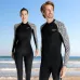 DIVE&SAIL UPF 50+ Cool Swimsuit Full Body Sleeve Set 98% Long-last Sun Protection Quick Dry Breathable Surf Swimwear for Snorkeling Swimming Diving Rafting