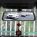 904 10 Inch 1080P Rearview Mirror Dash Cam 2.5D IPS Touch Screen Night Vision G-sensor 24H Parking Monitor