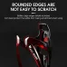 WESBIKING Curved Bike Bottle Holder Tough Stable Lightweight Fashion Bicycle Watter Cage for MTB Road Road Bike-Black