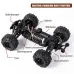 HLX HY166-1 HY166-2 RTR 1/16 2.4G 4WD 36km/h RC Car Off-Road Truck Full Proportional High Speed Large Foot Vehicles Models Toys