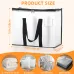 40L 4-Pack Storage Bag Organizer Set Space Saving Foldable Design Includes 38x24x8cm Packaging Lightweight