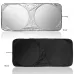 Sunshade 160x86cm Windshield Sun Shade for UV and Sun Protection Foldable Sunshade for Car Windshield