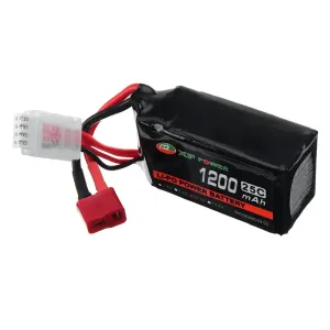XF POWER 11.1V 1200mAh 25C 3S LiPo Battery T Deans Plug for RC Car
