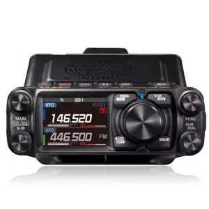 FTM-500DR Marine and Car Radio 50km Range VHF UHF Dual Band IPX6 Water Resistant 25W 137-174MHz 400-480MHz Two Way Communication Device