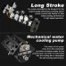TOYAN FS-V800 AC 1/10 V8 Four-Stroke Water Cooling 28cc Nitro Engine DIY Assembly Kit Build Your Own V8 Engine That it Works Physics Experiment Science Education Toys