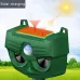 AGSIVO Solar Animal Repeller Ultrasonic Animal Repellent with PIR Motion Sensor and LED Flash Light For Cat / Mole / Dog / Squirrel / Deer / Fox
