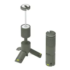 Bikight Height Adjustable Tripod Stand Camping Lamp Foldable Portable Telescopic Lanterns Built-in 10000mAh USB-Rechargeable Waterproof Outdoor Magnetic Lamp Mood Light