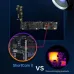 ShortCam II Infrared Thermal Imaging Camera Wide Angle Compact Size Efficient Temperature Measurement High Low Temperature Function Visible Light Mode For Precise Troubleshooting PCB Faults
