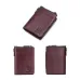 BULLCAPTAIN Men's Genuine Leather Wallet Detachable Coin Purse Large Capacity Multi-card Slots Card Holder Money Clip