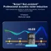 120W Portable Wireless Air Pump 1800mAh Battery 4 Inflation Modes Type-Rechargeable Mini Power Bank Bike Pump for Bicycle Car Motorbike Football